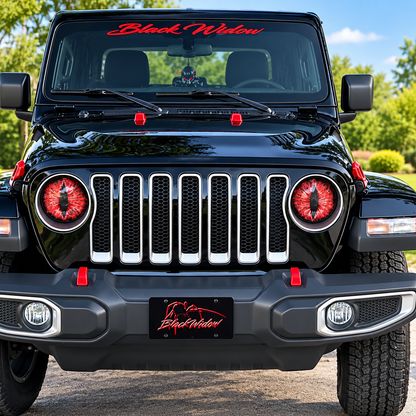 🔥 LAST DAY – 50% OFF Beast Eyes Headlight Decals – Fierce Custom Look, 1 Pair