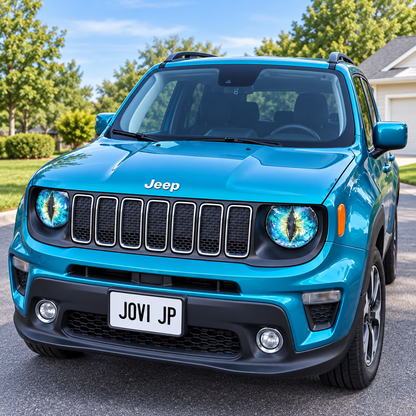 🔥 LAST DAY – 50% OFF Beast Eyes Headlight Decals – Fierce Custom Look, 1 Pair