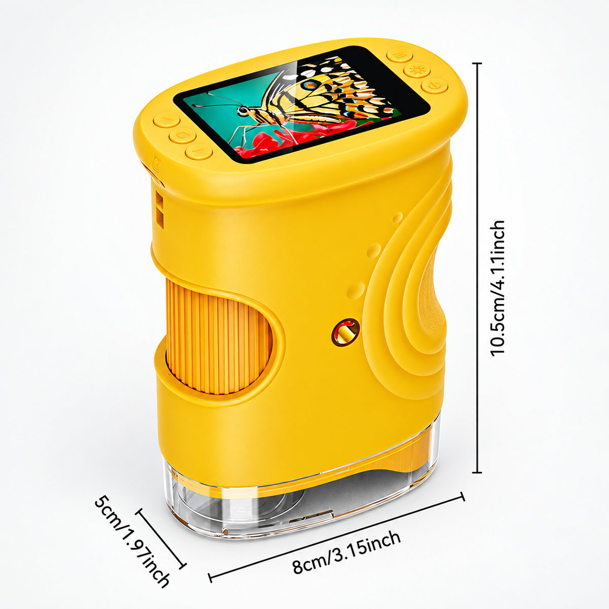 Kids Digital Microscope – 1000X Magnification with 2.0" IPS Screen & 1080P HD