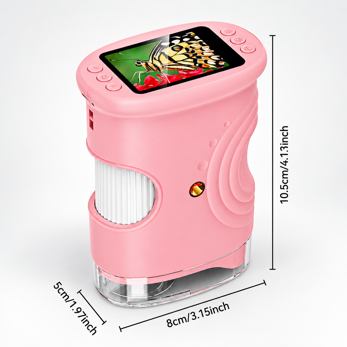 Kids Digital Microscope – 1000X Magnification with 2.0" IPS Screen & 1080P HD