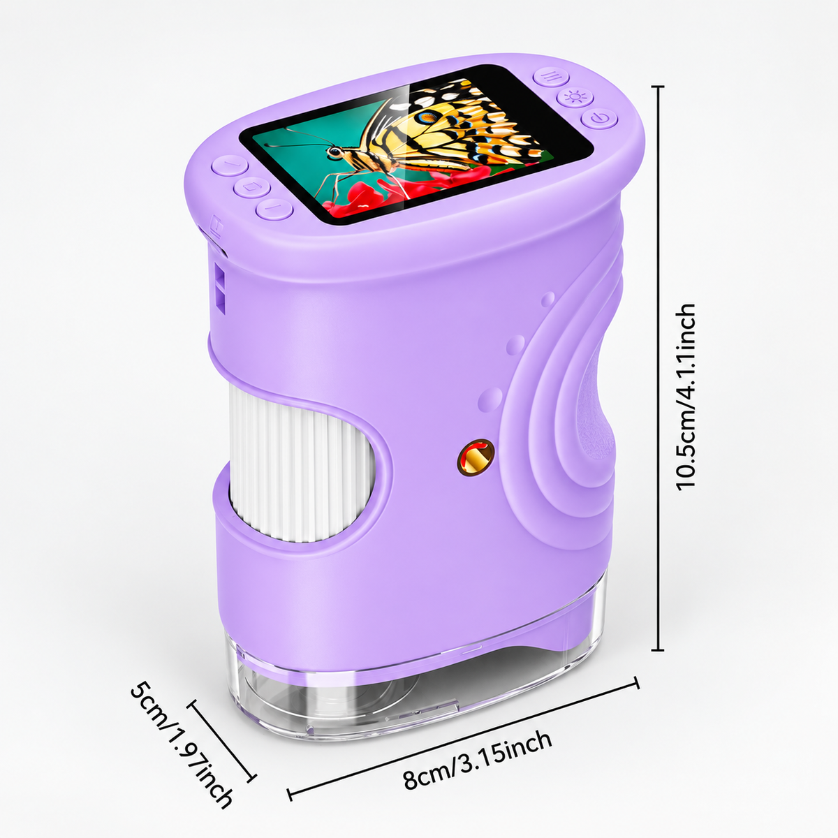 Kids Digital Microscope – 1000X Magnification with 2.0" IPS Screen & 1080P HD