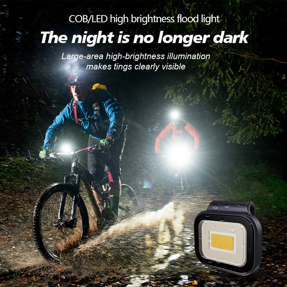 Magnetic Camping Light Rechargeable 500 Lumen COB Light Hands Free